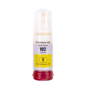 1 Yellow Ink Bottle 70ml for Epson EcoTank ET-15000, ET-2700, ET-2756, ET-3750 - Picture 1 of 3