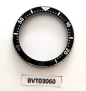 NEW AF SEIKO MENS BEZEL BLACK "10" INSERT 7002 7000 6309 7290 WATCH BVT03060 - Picture 1 of 3