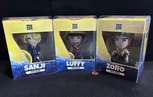 Yootooz One Piece - LUFFY - ZORO & SANJI Figures - Limited Editions - Picture 1 of 12