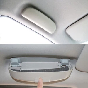 1set Car Sunglasses Holder Glasses Case Storage Box Universal ABS Plastic Parts - Bild 1 von 11