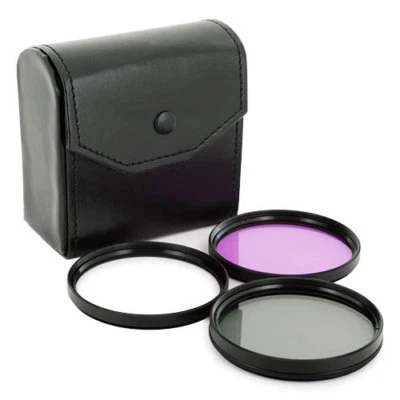 4 in1 Lens UV/FLD/CPL Filter Kit w/ Filter Pouch, 55mm, 4IN1 FILTER KIT - Image 1 of 2