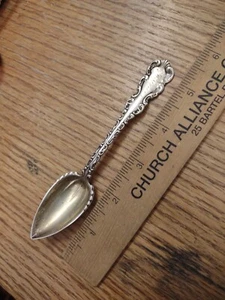 Antique Whiting Louis XV Sterling Silver Grapefruit Spoon - Picture 1 of 5