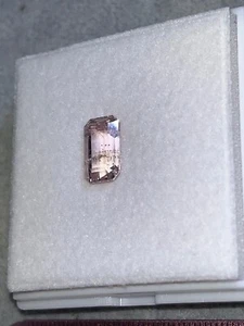 Katlang Pink Topaz 4.0 ctw Facet Loose Gemstone origin Katlang, Pakistan - Picture 1 of 10