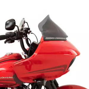 Klock Werks 11" Sport Flare Dark Smoke Windshield Harley Road Glide 2015-23 FLTR - Picture 1 of 4