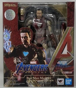 BANDAI S.H.FIGUARTS MARVEL AVENGERS: ENDGAME IRON MAN MARK 85 (I AM IRON MAN) EDICIÓN - Imagen 1 de 11