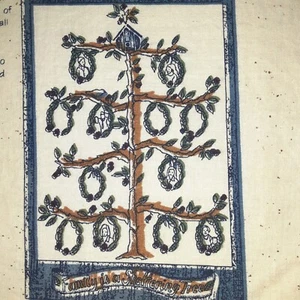 Vintage Daisy Kingdom 1998 #3547 Family Tree Picture Quilt 1 Panel - Picture 1 of 7