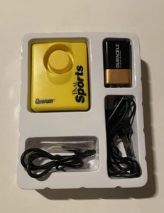 Brand New QUORUM PAAL SPORTS PERSONAL SECURITY ATTACK ALARM YELLOW w/CLIP - Picture 1 of 4