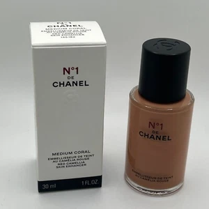 Chanel No 1 De Chanel Red Camellia Skin Enhancer *Medium Coral* 30 mL / 1 Fl Oz - Picture 1 of 7