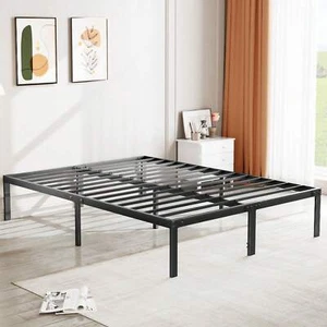 Sweetcrispy 4 Sizes Metal Platform Bed Frame, Under Bed Storage-Lightning Deals - Picture 1 of 6