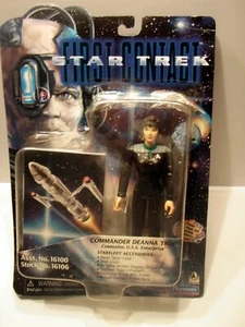 Neu Playmates Star Trek First Contact Commander Deanna Troi Figur - Bild 1 von 3