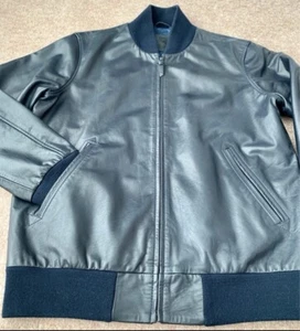 Levi’s Leather Flight Style Bomber Jacket - Picture 1 of 7