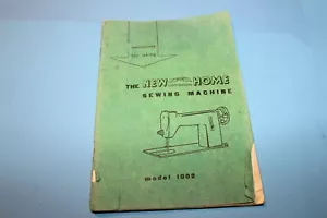 Vintage New Home Light Running Model 1002 Sewing Machine User Manual - Picture 1 of 12