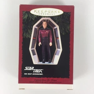 Captain Jean-Luc Picard Star Trek TNG Hallmark Andenken Ornament Next Generation - Bild 1 von 12