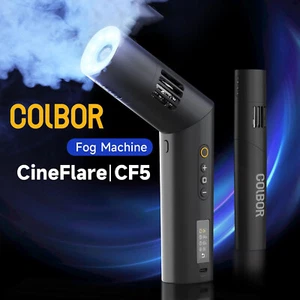 COLBOR Fog Machine CF5 Cine Flare with Light Fan Foldable Body w/Remote Control - Picture 1 of 9