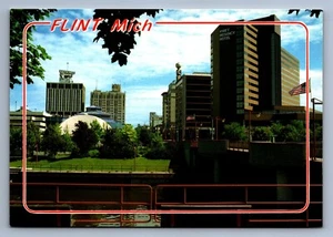 Postcard Vtg Michigan Flint Manufacturing City Historic 4x6 - Picture 1 of 2