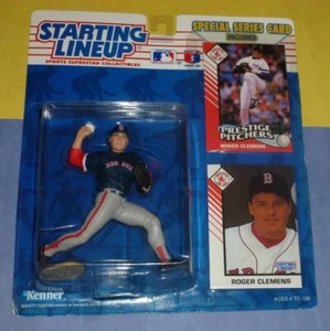 Tarjeta doble Roger Clemens 1993 Boston Red Sox alineación inicial - Imagen 1 de 3