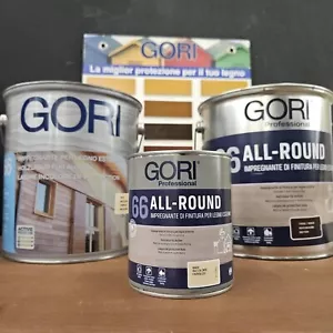 IMPREGNANTE LEGNO ESTERNO GORI 66 FINITURA PROF. COMPRA 3PZ = TRASPORTO GRATIS - Foto 1 di 18
