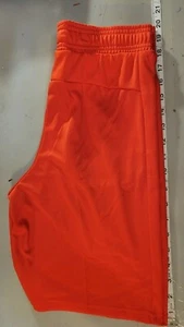 Athletic Works NEW♈Boy's Stretch Core shorts w/mesh size XL Husky~orange - Picture 1 of 3