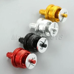 1 Pair 37mm CNC Preload Adjustable Fork Bolts Red for Honda CBR250RR MC22 1990 - Picture 1 of 5