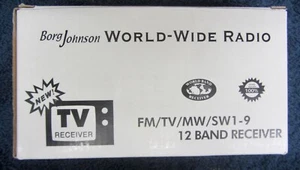 NEW Borg Johnson World-Wide Radio FM/TV/MW/SW 1-9 (12 Band Receiver) New in Box - Picture 1 of 3