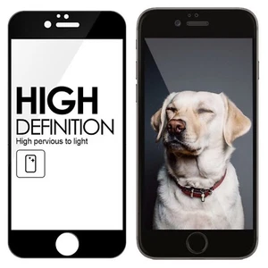 9h hardness full Coverage Tempered Glass Screen Protector For iPhone 6 7 8 - Picture 1 of 4