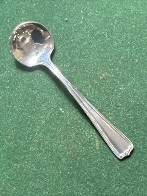 Pergaminho de prata da embaixada dos EUA ouro por LUNT 1981 colher para sal ou pimenta 1 peça - Imagem 1 de 4