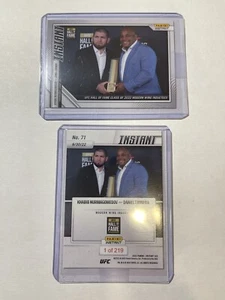2022 PANINI UFC HALL OF FAME #71 - NURMAGOMEDOV & CORMIER - 6/30/22 - 1 Of 219 - Picture 1 of 5