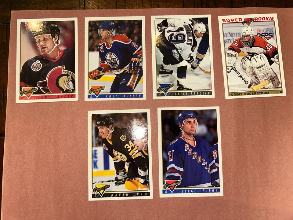 1993-94 TOPPS PREMIER NHL HOCKEY CARDS YOU CHOOSE FREE SHIPPING - Image 1 of 1