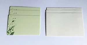 Carte foglia con buste, colori assortiti - Foto 1 di 1