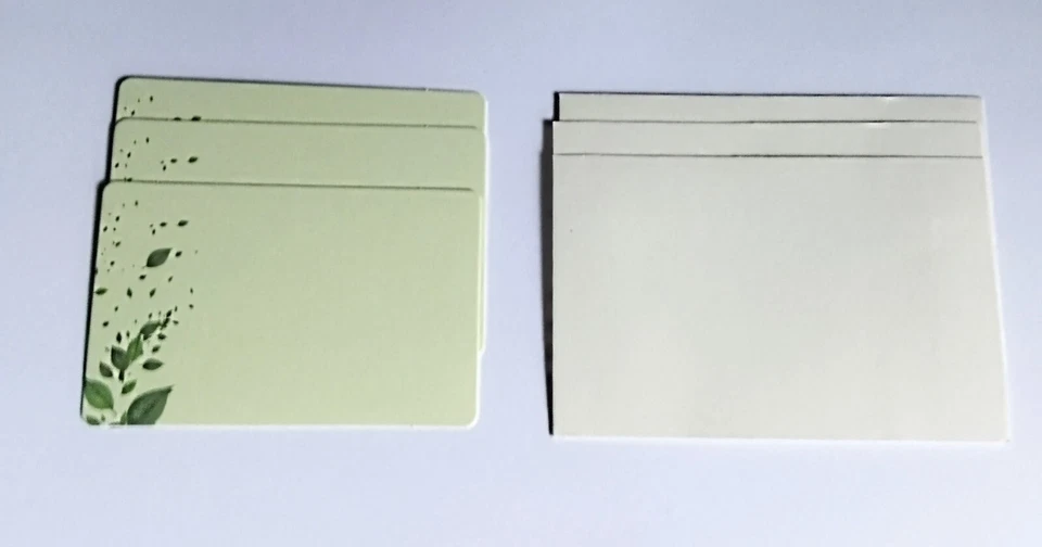 Leaf cards w/ Envelopes, Assorted Colors - Image 1 of 1