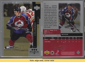 1997-98 Upper Deck Black Diamond Triple Diamond Eric Messier #13 Rookie RC