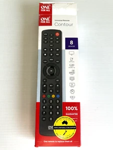 Mando a distancia universal One For All URC1210 Contour TV - negro - Imagen 1 de 7