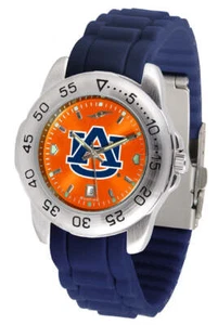 Orologio Auburn Tigers Uomo Anocromatico Sport Cinturino Silicone - Foto 1 di 1