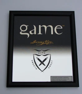 Game Garcia Y Vega Promotional Glass Mirror 16" x 14" SMOOTH SWEET TOBACCO CIGAR - Picture 1 of 17