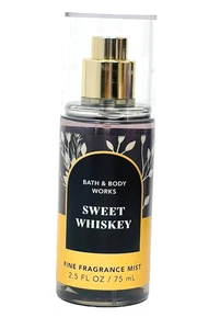 BATH & BODY WORKS SWEET WHISKEY FINE FRAGRANCE MIST BODY SPRAY 2.5 FL OZ NEW - Picture 1 of 2