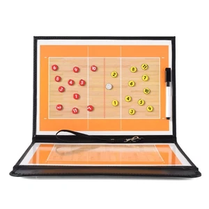 Faltbares Volleyball Coaching Board Volleyball Trainer Taktische Magnetische Clipb... - Bild 1 von 9