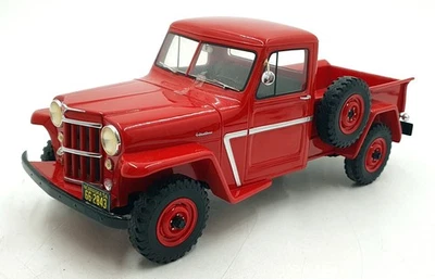 Camioneta pick-up jeep bos267 bos Models escala 1/18 de resina - roja Foto 1 de 4