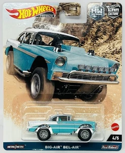 Hot Wheels Big-Air Bel-Air Turquoise Car Culture HW Off Road Premium HKC74 2022 - Picture 1 of 2