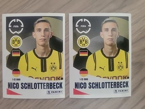 3x 2025 Panini Copa Mundial de Clubes de la FIFA Nico Schlotterbeck Borussia Dortmund Alemania - Imagen 1 de 2