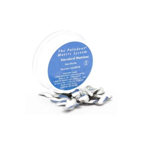 DENTSPLY Palodent Contoured 100/bx. Matrix Refill Standard Matrices 659010