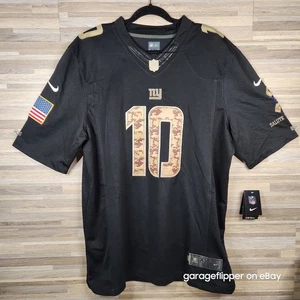 Nike Eli Manning Jersey Mens XXL NFL New York Giants #10 Salute To Service Camo - Picture 1 of 17