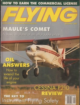 Flying Aviation Magazine Cessna P210 Review, Maule's Comet Sept. 1997 - Image 1 of 4