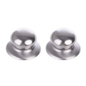 2Pcs/Set Universal Kitchen Cookware Replacement Pan Lid Handle Pot Pan Cover - Picture 1 of 8
