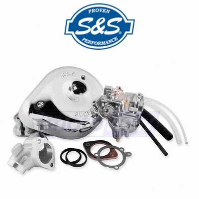 S&S Cycle Super E Carburetor Kit for 1980-1983 Harley Davidson FLT Tour wf Foto 1 de 4