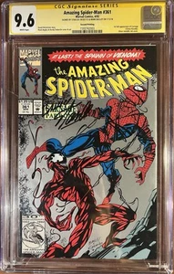 Marvel The Amazing Spider-Man 361 2nd Print 1992 SIGNED SS STAN LEE BAGLEY CGC - Picture 1 of 3