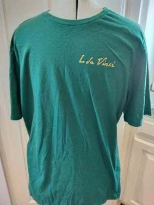 Leonardo Da Vinci - The Last Supper shirt-  Men’s XL Green-Super Massive - Image 1 of 4