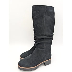 Blondo Kray Waterproof Knee High Boots Women's Suede Black Size US7M EU38 - Picture 1 of 13