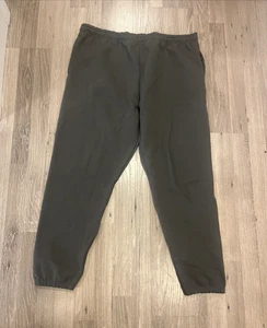 Athletic Works Jogginghose Herren Große 40-42 Grün Fleece Jogger Taschen Hose - Bild 1 von 7