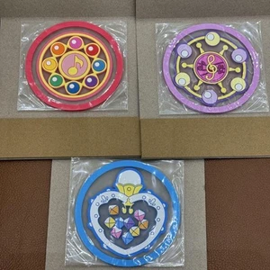 Ojamajo Doremi Clear Rubber Coaster Set Of 3 - Picture 1 of 2