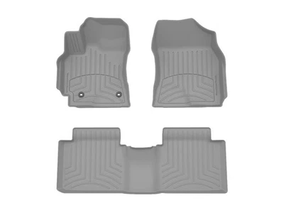 WeatherTech FloorLiner HP Floor Mats for - Toyota Corolla - 1st & 2nd Row Grey - Image 1 of 4